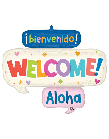 28in Anagram Welcome Balloon