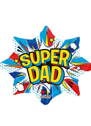 28in ConverUSA Super Dad Comic Burst Balloon