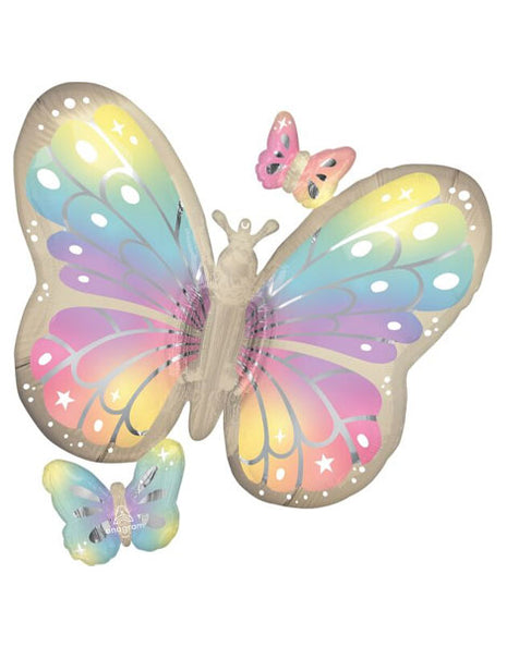29in Anagram Satin Fluttering Dreams Butterflies Balloon
