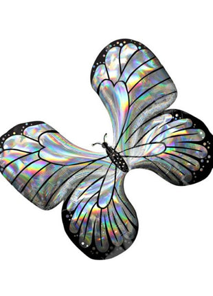 30in Anagram Holographic Iridescent Butterfly Balloon