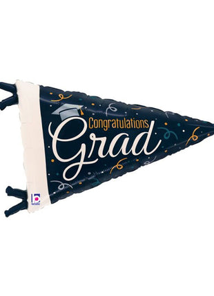 31in Betallic Congratulations Grad Pennant Balloon