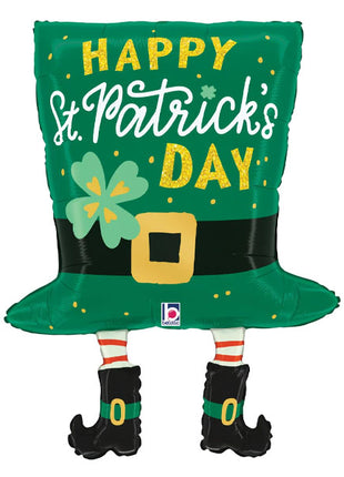 32in Betallic St. Pat's Top Hat Balloon