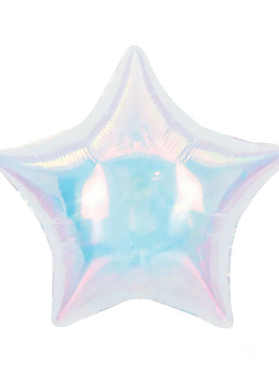 32in DecoChamp Iridescent Star Balloon