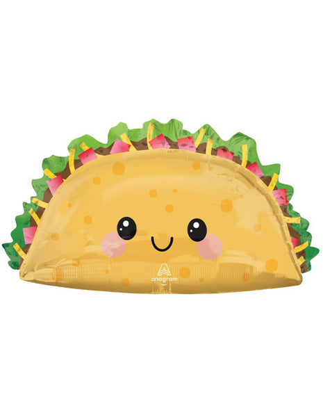 33in Anagram Taco Time Balloon