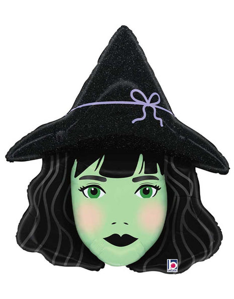 33in Betallic Pretty Witch Balloon