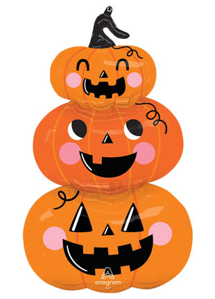 34in Anagram Stack o Lanterns Balloon
