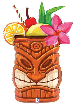 34in Betallic Tiki Drink Balloon