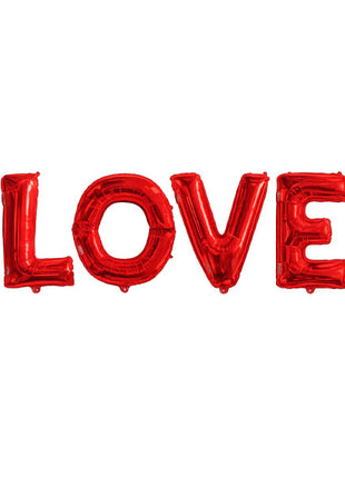 34in ConverUSA Red LOVE Balloon