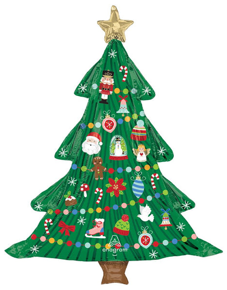 36in Anagram Timeless Tree Balloon