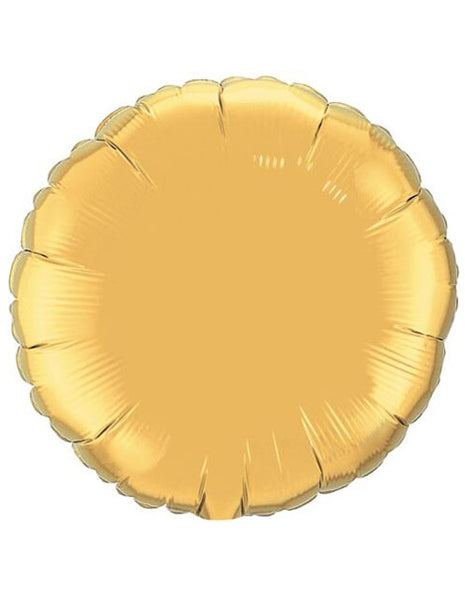36in Qualatex Solid Gold Round Balloon