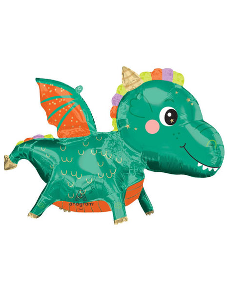 38in Anagram Cute Dragon Balloon
