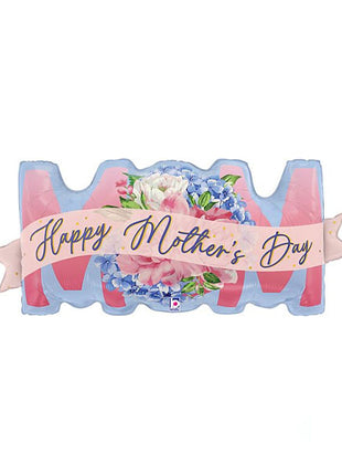 38in Betallic Hydrangea MOM Balloon