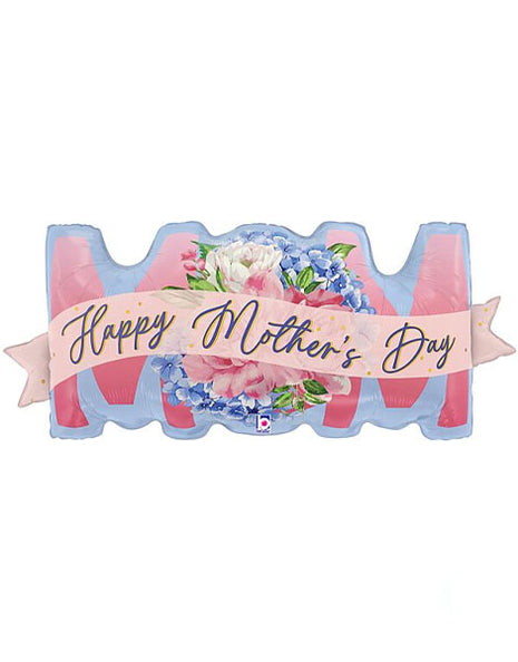 38in Betallic Hydrangea MOM Balloon