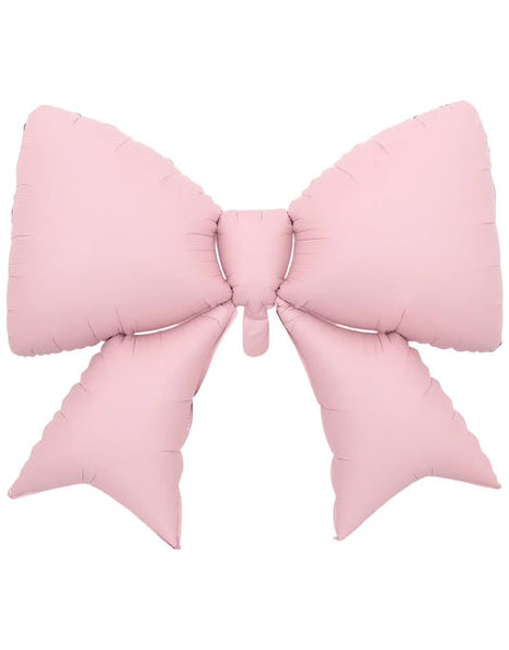 38in SoNice Pink Bow Balloon