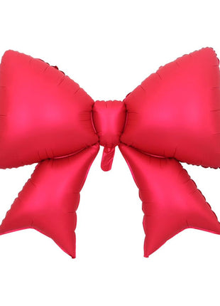 38in SoNice Red Bow Balloon