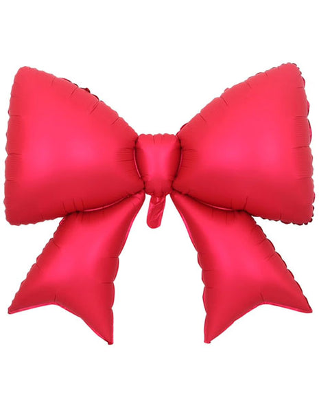 38in SoNice Red Bow Balloon
