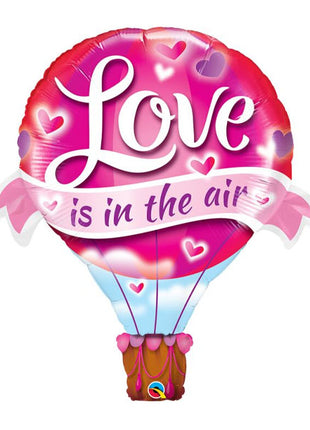 42in Qualatex Love is in the Air Balloon