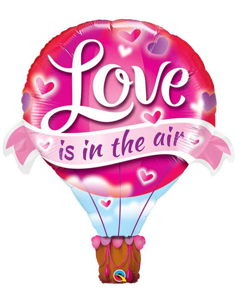42in Qualatex Love is in the Air Balloon