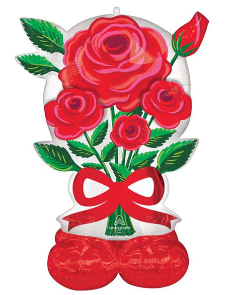 48in Anagram Satin Rose Radiance AirLoonz Balloon