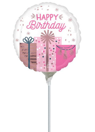 4in Anagram Pastel Birthday Balloon (Heat Seal Required)