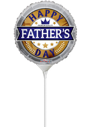 4in ConverUSA Father's Day Icon Balloon Heat Seal Required)