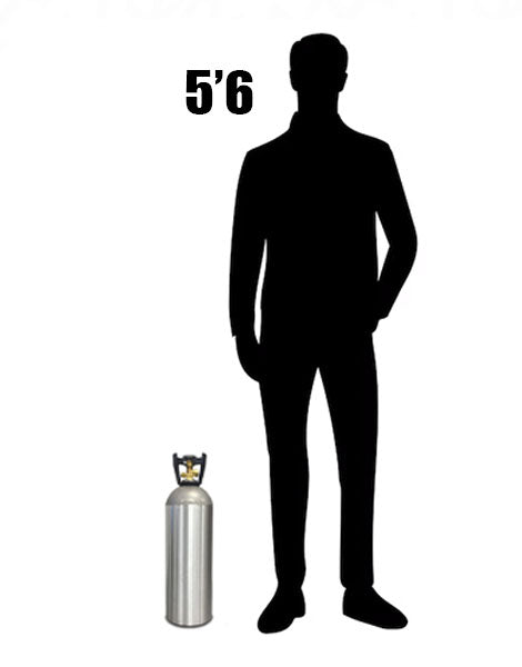 Helium Refill - 55 Cubic Feet (Approx. 1800 PSI) (For Pick-Up Only) - Joker Party Supply