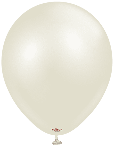 12in Kalisan Aura Ivory White 50ct
