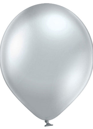 5in Belbal Glossy Silver 100ct