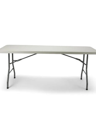 Mesa plegable blanca ACT de 1,83 m (solo para recoger)