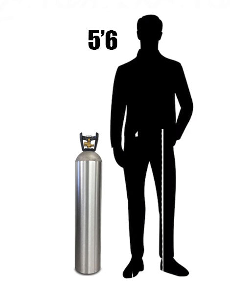 Helium Refill - 80 Cubic Feet (Approx. 2000 PSI) (For Pick-Up Only) - Joker Party Supply