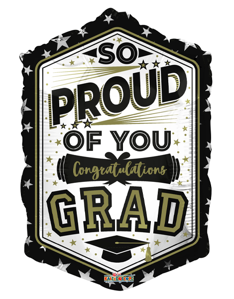 28in ConverUSA So Proud of You Grad Balloon