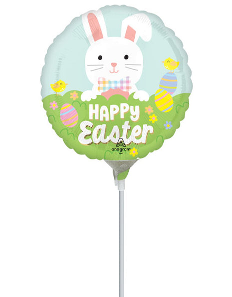 9in Anagram Easter Bunny Bliss Balloon (Heat Seal Required)