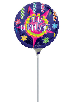 9in Anagram Feliz Cumpleanos Pinata Estella Balloon (Heat Seal Required)
