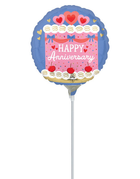 9in Anagram Sweet Anniversary Soiree Balloon (Heat Seal Required)