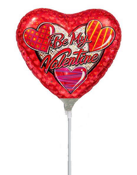 9in ConverUSA Be My Valentine Balloon (Heat Seal Required)
