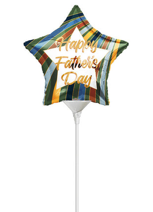 9in ConverUSA Father’S Day Star Balloon (Heat Seal Required