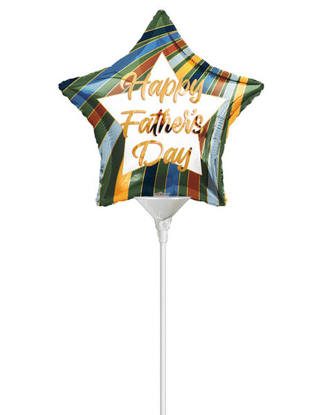 9in ConverUSA Father’S Day Star Balloon (Heat Seal Required