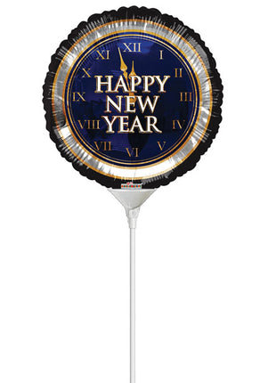 9in ConverUSA New Year Classic Balloon (Heat Seal Required)
