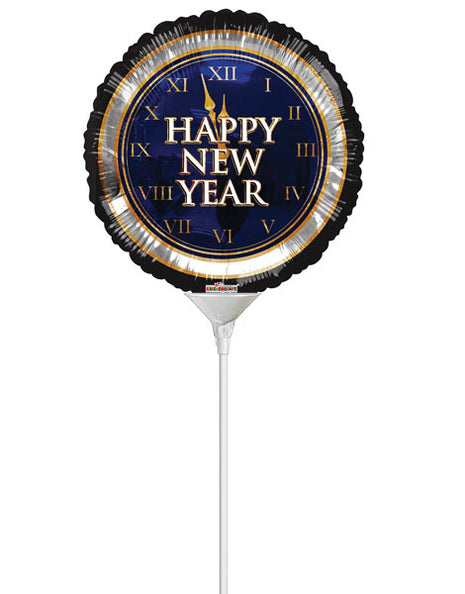 9in ConverUSA New Year Classic Balloon (Heat Seal Required)