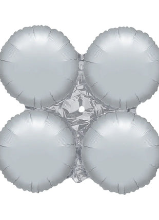 24in Anagram Large Silver Magic Arch Balloon