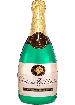 36in Anagram Bubbly Wine Champagne Bottle Balloon - Joker Party Supply