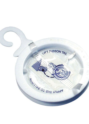 Anagram 8 Gram Reel Balloon Weight with Satin White Ribbon