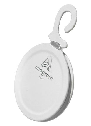 Anagram 8 Gram Reel Balloon Weight with Satin White Ribbon