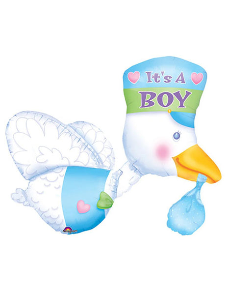 Globo de cigüeña con anagrama de 32 pulgadas "Bundle of Joy"
