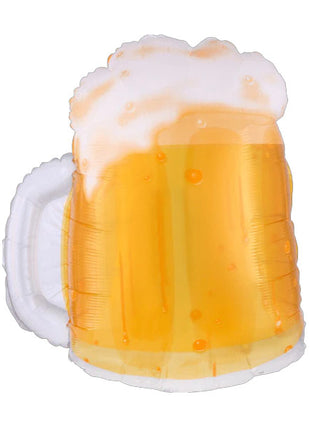 23in Anagram See-Thru Beer Mug Balloon - Joker Party Supply