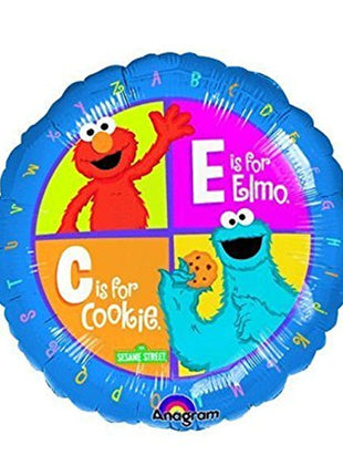 18in Anagram Sesame Street Alphabet Balloon