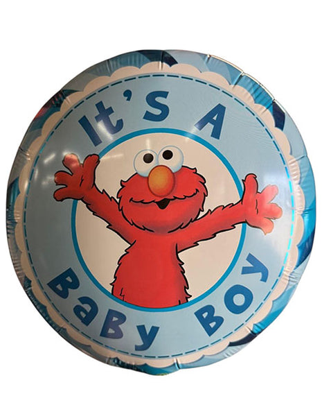 Globo de 18 pulgadas con anagrama de Elmo "Es un niño"