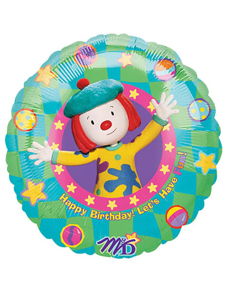 Globo de circo de Jo Jo con anagrama de 18 pulgadas