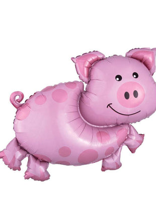 35in Anagram Pig Balloon - Joker Party Supply