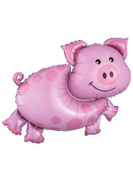35in Anagram Pig Balloon - Joker Party Supply